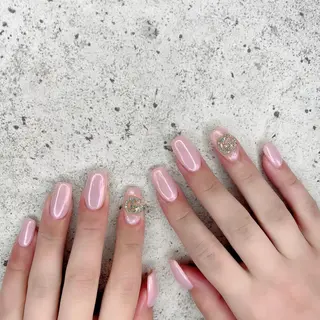 ロング カラー パーマ ヘアアレンジ メンズ キッズ ネイル マツエク・マツパ Salon Ｋのネイルデザイン