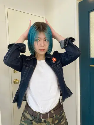 ショート YUUKI/ウルフ .ボブパーマのヘアスタイル