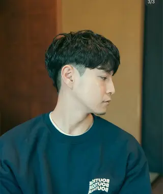 パーマ メンズ メンズカット✂️ パーマ🌀　サトエリのヘアスタイル