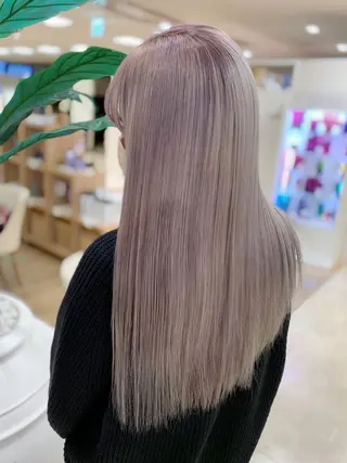 セミロング カラー お悩み解決美容師🦚 片山/銀座/有楽町のヘアスタイル