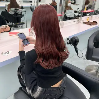 セミロング カラー パーマ ヘアアレンジ メンズ 🤍透明感カラー🤍 似合わせ🤍AINEのヘアスタイル