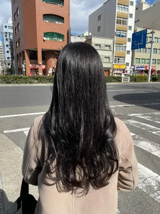 ロング カラー ヘアアレンジ 🫧ヒシダアキ taboo.i🫧のヘアスタイル