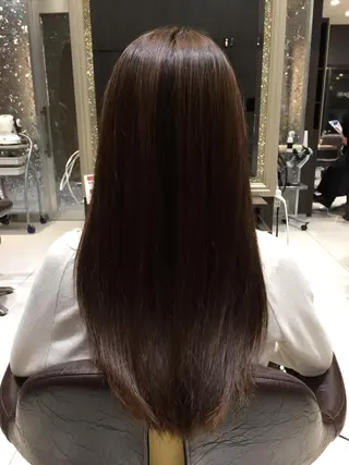 ロング カラー yui .のヘアスタイル