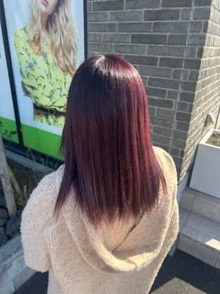 カラー 福田 実佑のヘアスタイル