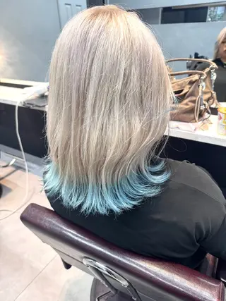 ミディアム カラー ✨デザインカラー✨ ✂️kouki✂️のヘアスタイル