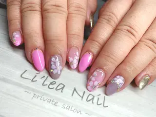 ネイル Li'leaNail AINAのネイルデザイン