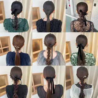 ヘアアレンジ 参列・イベントヘア♡ ゆいなのヘアスタイル