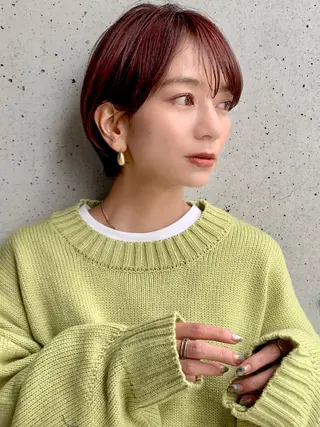 ショート カラー 大西 真人🪴のヘアスタイル