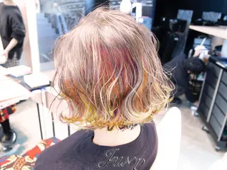 ショート カラー Re:ta Hair 飯田淳平のヘアスタイル