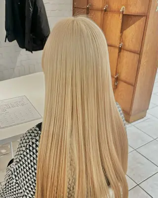 ロング ⭐️ダブルカラー⭐️ ｼｭﾝ⭐️のヘアスタイル