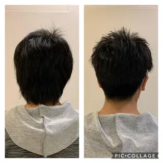 ショート メンズ 🌟カットモデル募集 ！酒井亜美のヘアスタイル