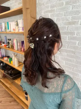 セミロング ヘアアレンジ Topstylist YUKIのヘアスタイル
