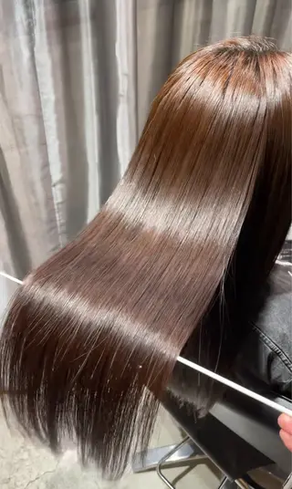 ロング 縮毛矯正/髪質改善 ヒカルのヘアスタイル