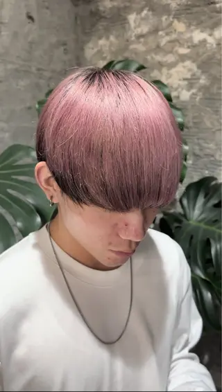ショート カラー メンズ ハイトーン特化🌟 カワシマシュンスケのヘアスタイル