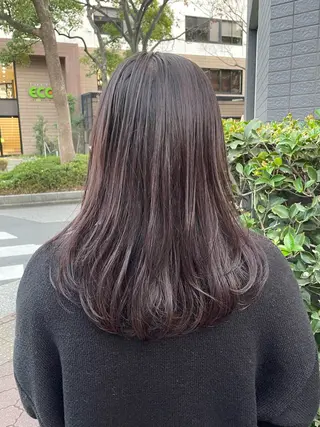カラー 🩵RIKO🩵 透明感カラー🫧のヘアスタイル
