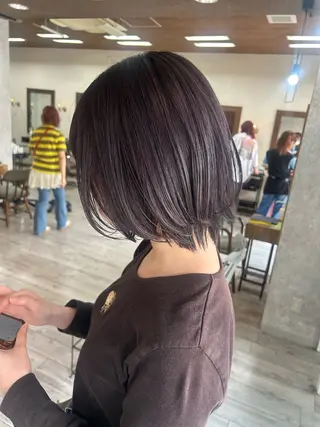 ショート カラー ｲﾁｶﾜ ﾐｵ/ minim hairのヘアスタイル