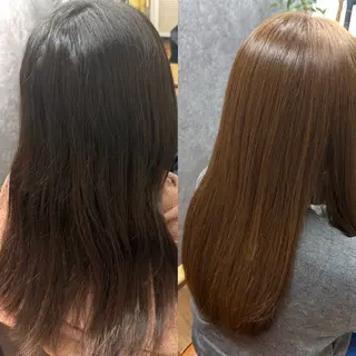 カラー cocoa船橋🎀 naomiのヘアスタイル