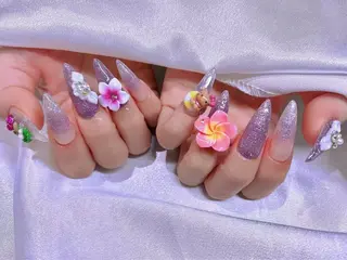 ネイル 長さだし専門店 M2　rikaのネイルデザイン