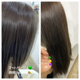 カラー 似合わせ/ショート 菊田のヘアスタイル