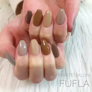 ネイル プライベートサロン Fuflaのネイルデザイン
