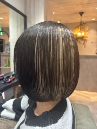 ショート ✨似合わせボブ✨ 縮毛矯正のヘアスタイル