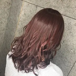 ロング カラー うるツヤハイトーン✨ /西川郁巳のヘアスタイル