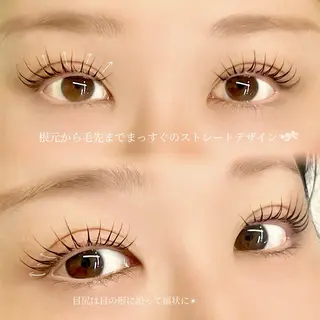 マツエク・マツパ HARUNA eyelistのマツエク・マツパデザイン