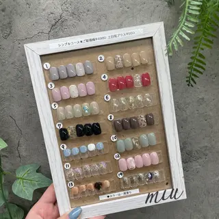 ネイル miunail Minamiのマツエク・マツパデザイン