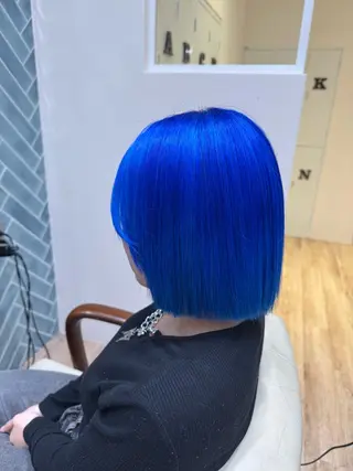 カラー 河添 麗菜のヘアスタイル