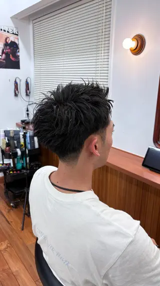 ショート メンズ メンズカット 髙橋創のヘアスタイル