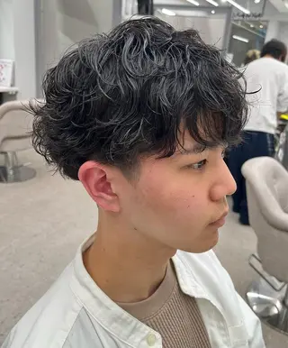 パーマ メンズ 🍐シャドウパーマ メンズ特化/守岡🍐のヘアスタイル