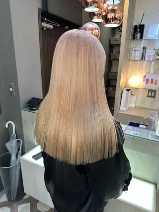 セミロング カラー AYAKASA 暖色カラー/レイヤーのヘアスタイル