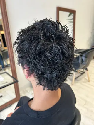 パーマ メンズ sept.【セプト】所属・Hattori Ryukiのヘアスタイル