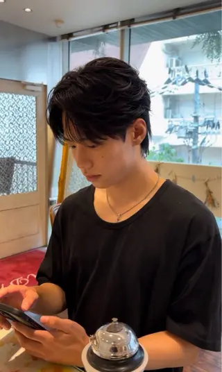 メンズ メンズトレンドヘア シンユウのヘアスタイル