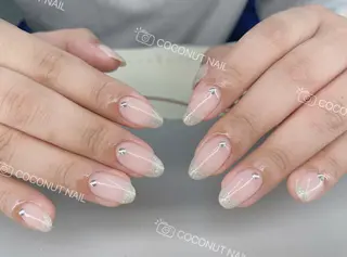 ネイル 神田 ココナッツのネイルデザイン