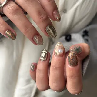 ネイル カメレオン京橋🌻 草葉由佳のネイルデザイン