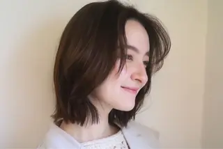 ミディアム カラー un.le.pont ルカ  🎨のヘアスタイル