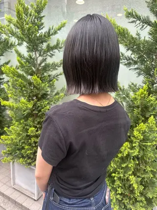 ショート ボブ/レイヤー/ 透明感/Hazukiのヘアスタイル
