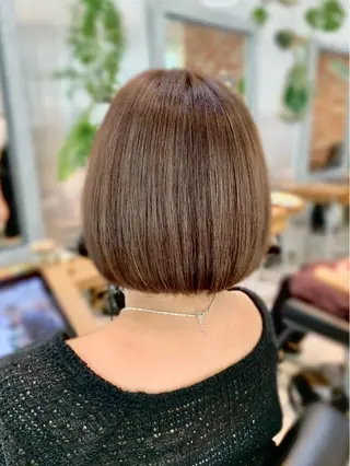 ショート カラー 🤍🐰韓国ヘア/ レイヤー🤍菅原麻里のヘアスタイル