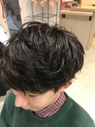 メンズ 長谷川 誠志のヘアスタイル