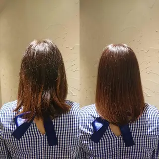 ミディアム カラー ◎カットモデル 募集中 かりん◎のヘアスタイル