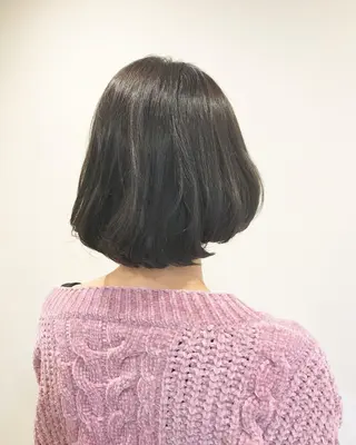 ショート カラー エイトウメダ 店長 稲尾友則のヘアスタイル