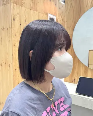 ショート カラー U リオナのヘアスタイル