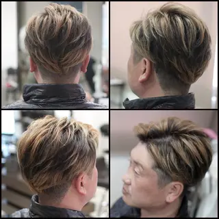 ショート メンズ 中島 剛のヘアスタイル