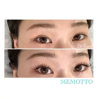 マツエク・マツパ MEMOTTO CHIHIROのマツエク・マツパデザイン