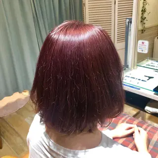 ショート カラー みうら さやかのヘアスタイル