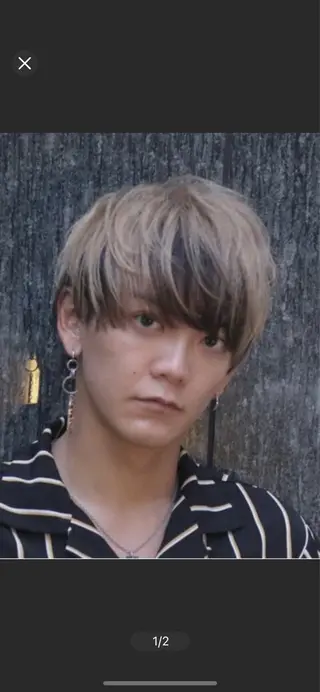 カラー 縮毛矯正/パーマ 板倉高史郎のヘアスタイル