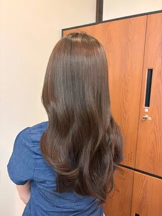 ロング 草野 まこのヘアスタイル