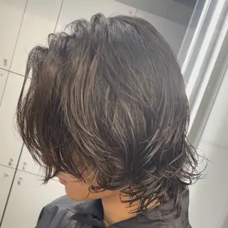 ロング パーマ ヘアアレンジ メンズ fifth 石川 凪のヘアスタイル