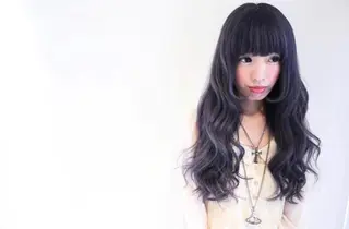 ロング 派手髪 美容師JUNのヘアスタイル